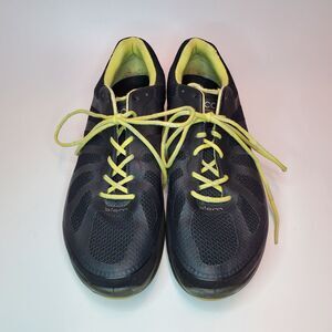 ECCO Biom Natural‎ Motion Running Shoes Black Yellow Mens Size 40 EU